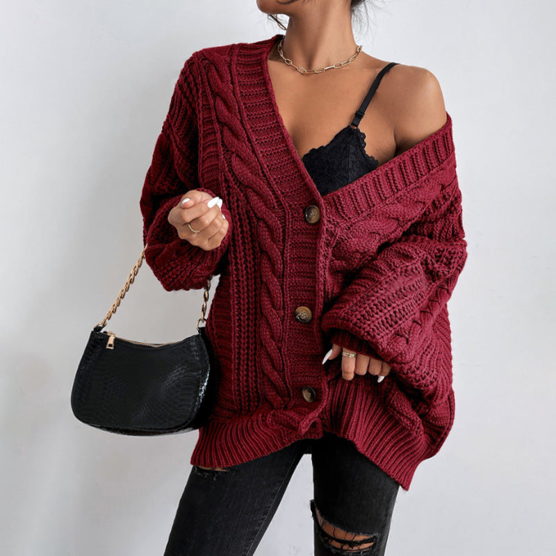 Wine Nights Knit Cardigan