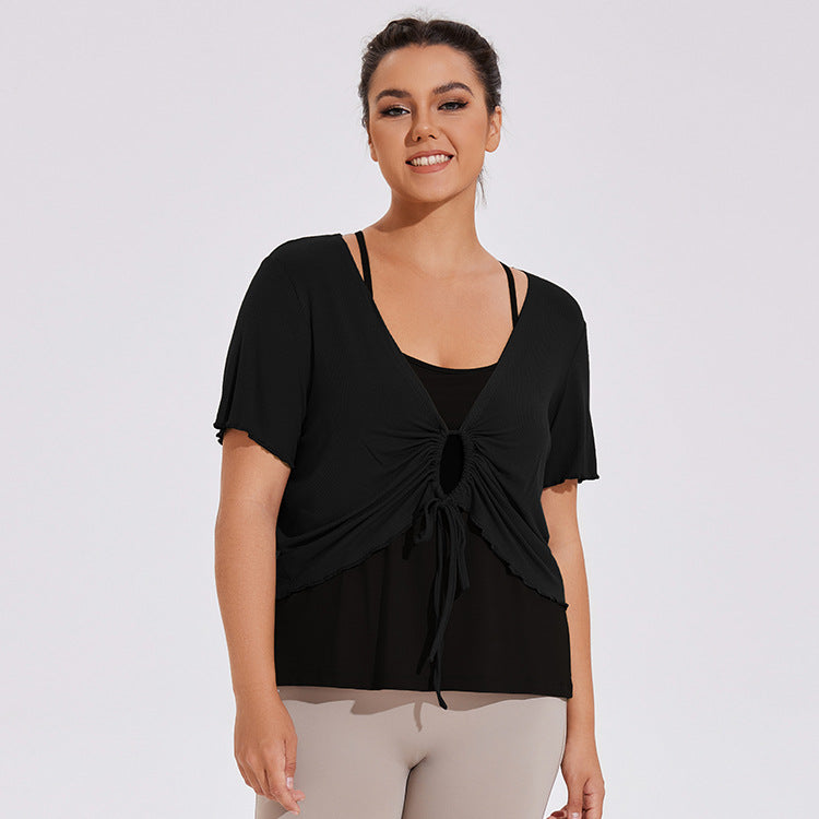 Quiet Black Two-Piece Set