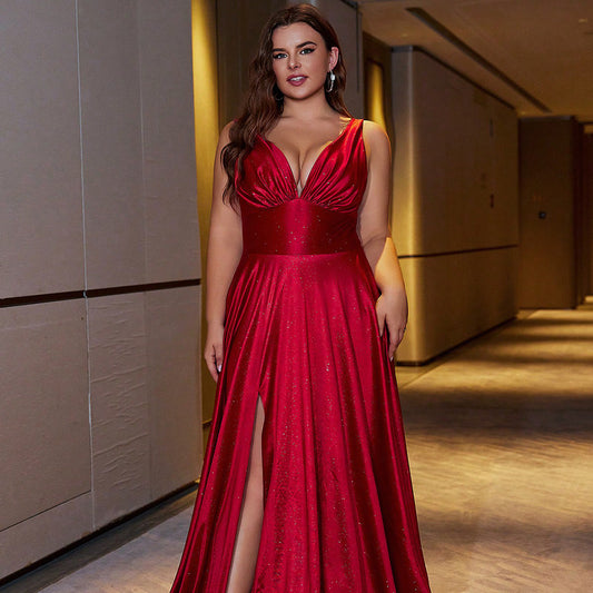 Scarlet Glamour Gown