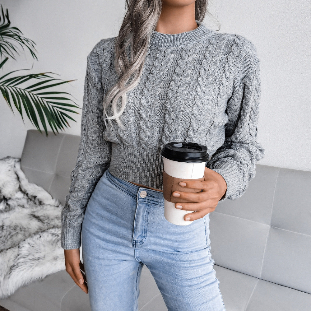 Grey Waist Knit