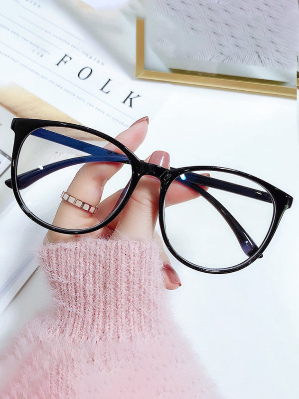 New fashionable anti-blue light large frame glasses frames