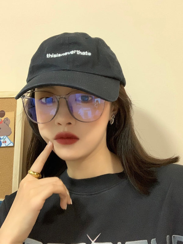 New fashionable anti-blue light large frame glasses frames