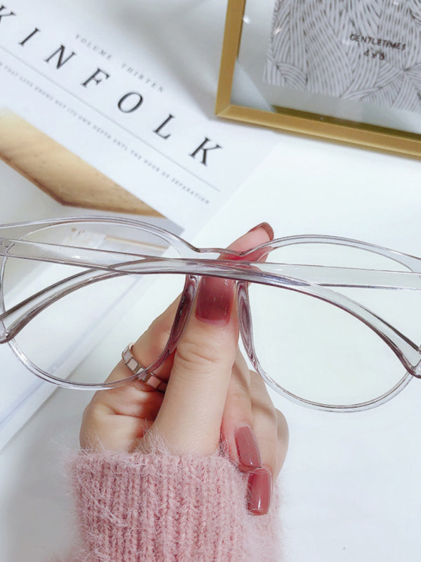 New fashionable anti-blue light large frame glasses frames