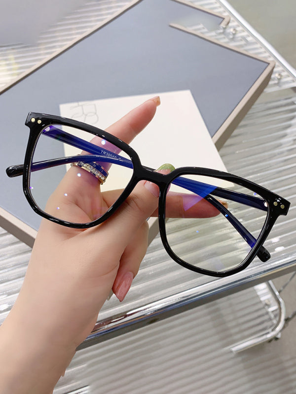 New style anti-blue light large frame fashion glasses