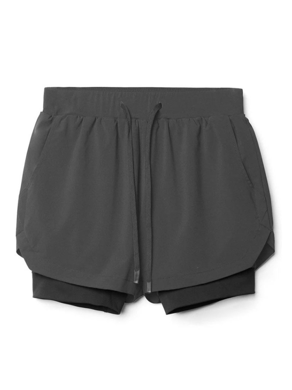 Double layer breathable anti-exposure Voidsy sports shorts