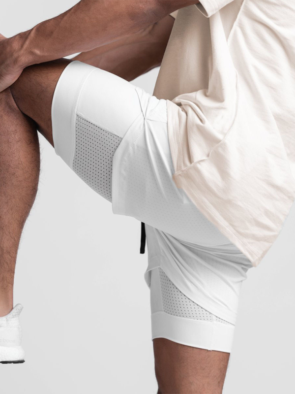 Double layer breathable anti-exposure Voidsy sports shorts