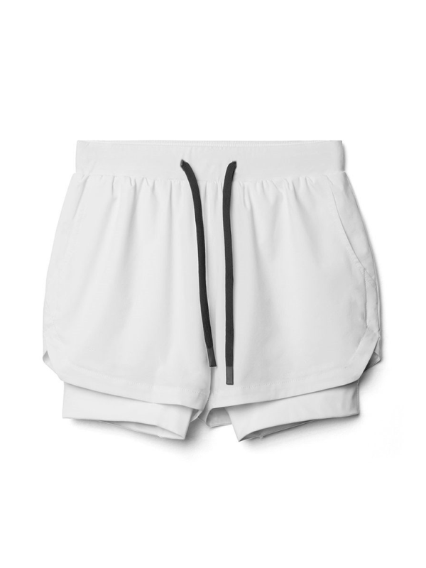 Double layer breathable anti-exposure Voidsy sports shorts