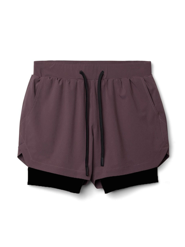 Double layer breathable anti-exposure Voidsy sports shorts