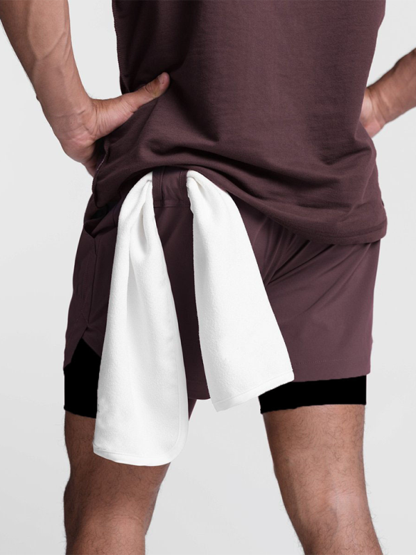 Double layer breathable anti-exposure Voidsy sports shorts