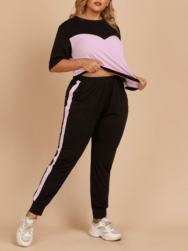 Voidsy Curve Loose Casual Sports Suit