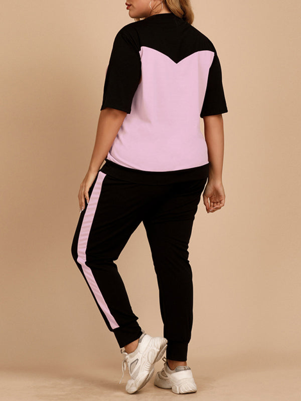 Voidsy Curve Loose Casual Sports Suit