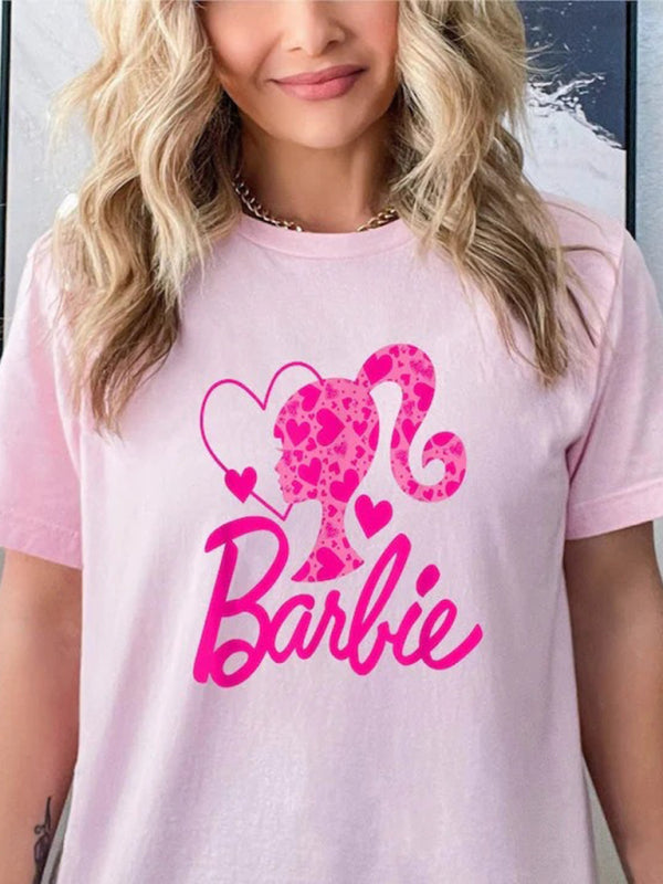 Women's Barbie Shoulder T-Shirt