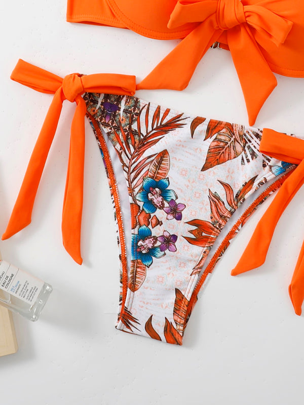 Voidsy Two-tone Printed Bikini