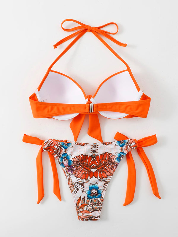 Voidsy Two-tone Printed Bikini