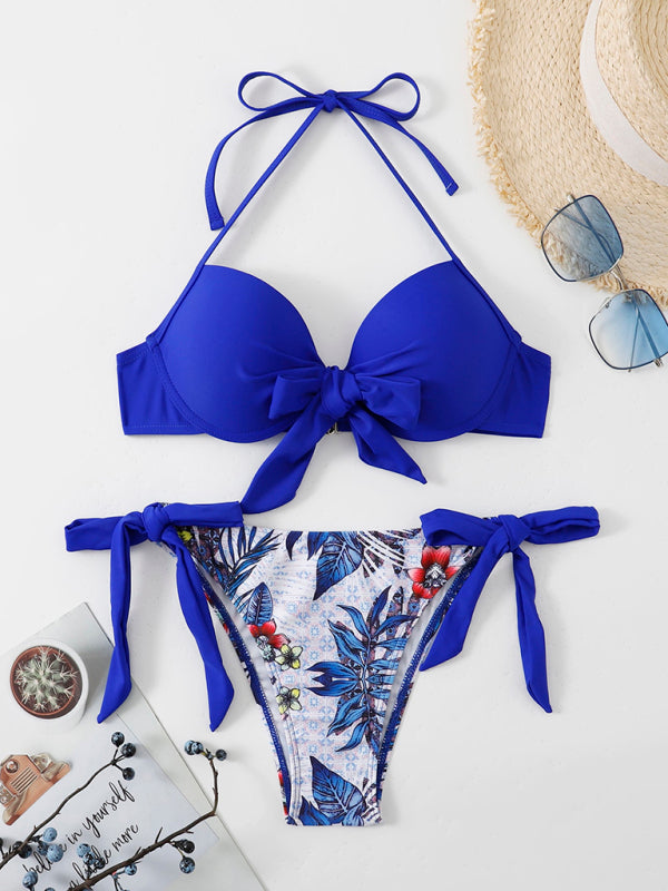 Voidsy Two-tone Printed Bikini