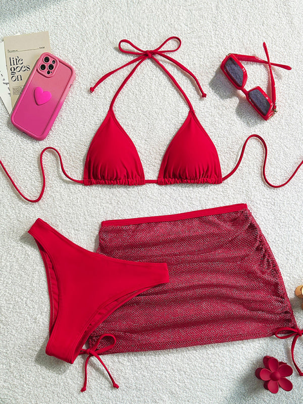 Voidsy  bikini three piece set